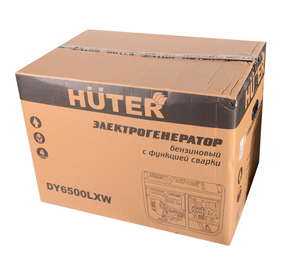 Сварочный бензогенератор HUTER DY6500LXW - [5 кВт / 220V]
