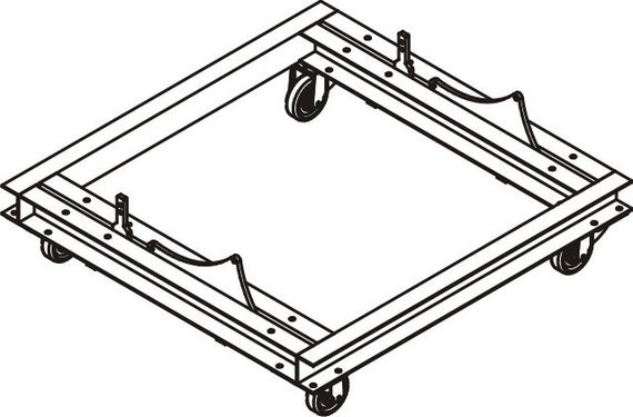 DAS AUDIO PL-12S Металическая транспортная тележка для AERO-12A