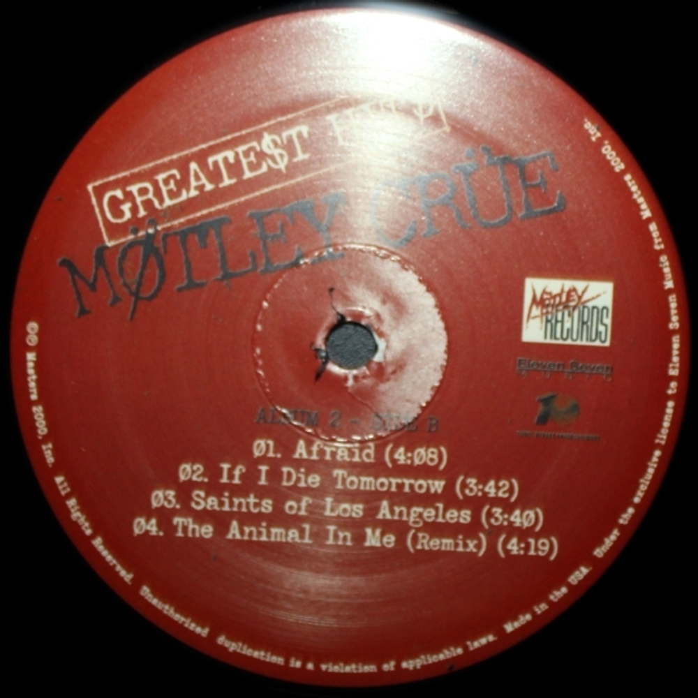 Motley Crue / Greatest Hits (2LP)