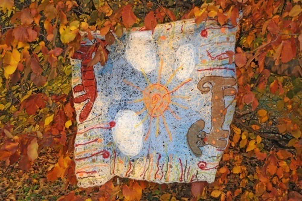 Детский плед