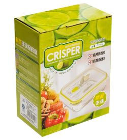 GAEM Home HM-01/05 Контейнер прямоугольный стеклянный 370 мл