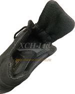 Полуботинки «Кемпинг» лето черный нубук (airtex), ХСН