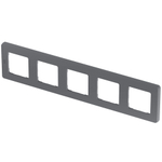 Рамка 5 постов дымчатый Inspiria Legrand