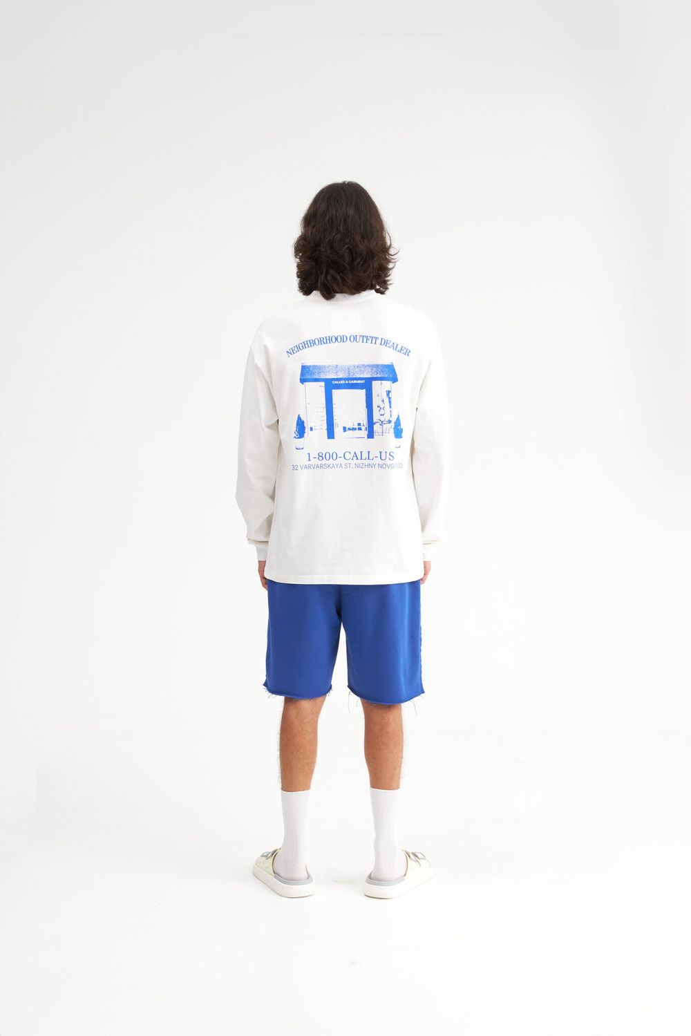 Лонгслив Called a Garment Workshop Молочный