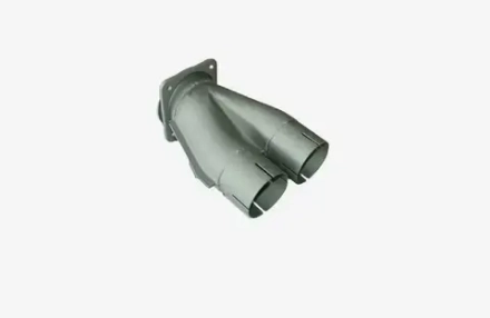 Тройник глушителя а/м КАМАЗ (загнутый) Кукмор