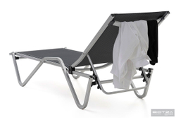 Шезлонг металлический Hera, антрацит