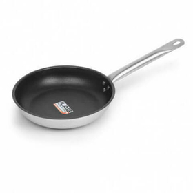 Сковорода Luxstahl 240/50 из нержавеющей стали, антипригарное покрытие [C24131]