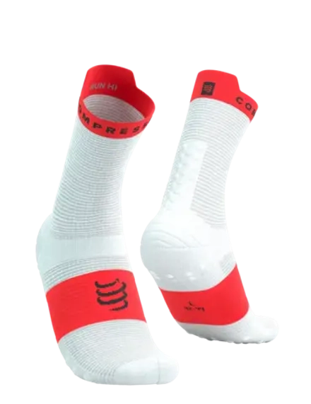 Носки V4 Run Hi WHITE/FLUO RED