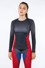 W01100L-RB230 КОМПРЕССИОННЫЙ РАШГАРД (ЛОНГСЛИВ) VICTORIA QOZA