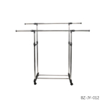 Вешалка напольная на колесах (75-150см)*42см*(92-155см), телескопическая, BZ-JY-012