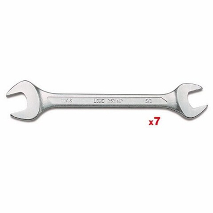 252 NP/SE7 Набор из 7-ми рожковых, двусторонних ключей, USAG (Италия)
