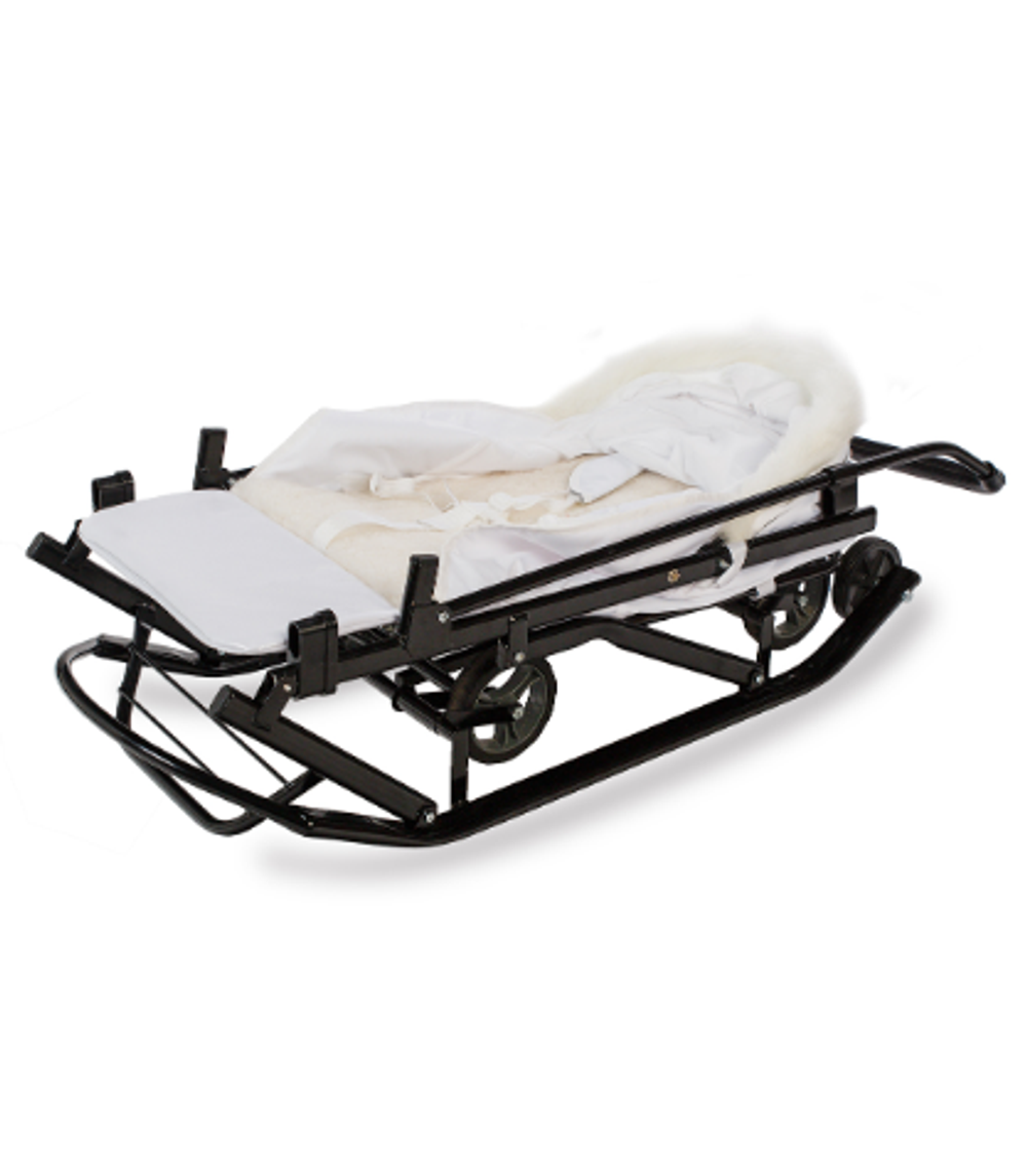 Санки-коляска Pikate Снеговик