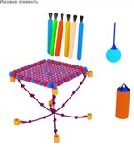 Детский игровой лабиринт «Кубик» 5,8 м² (2,6*2,5*2.5м)