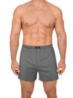 Мужские семейные трусы из хлопкового полотна (Размер: XXXL) (Цвет: серый)