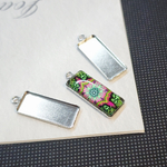 Основа для вставки, сталь, 10×25мм, для вклейки, для эпоксидки