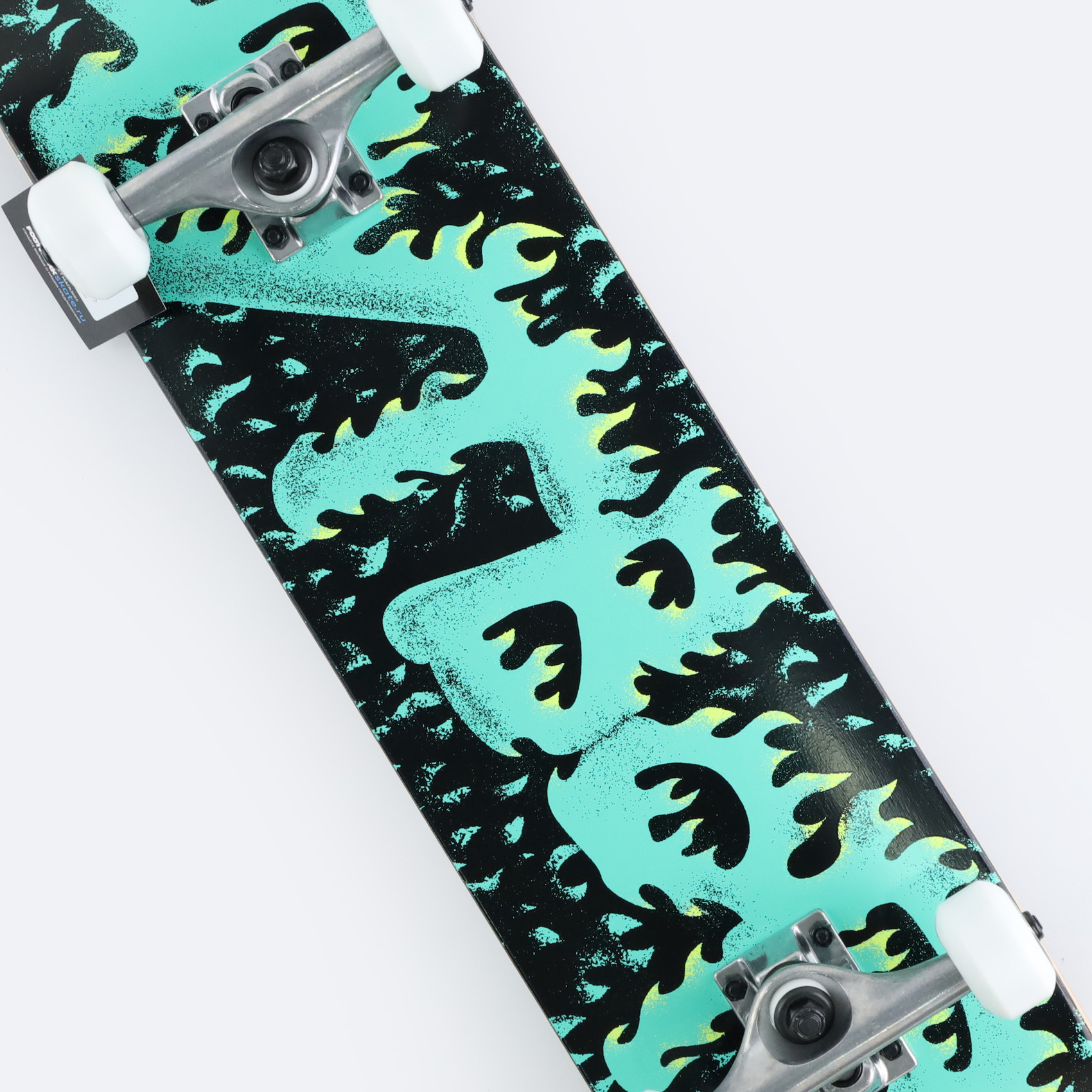 Скейтборд в сборе Футворк Flame (green) артикул: - купить в магазине Дайс