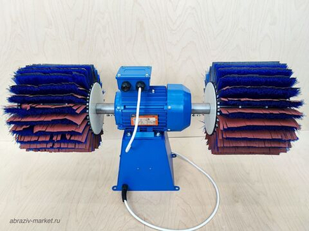 Шлифовальный станок с двумя барабанами