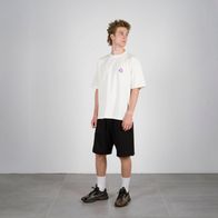 Футболка UNIFORM Heavy Bubble Blur, молочный/сиреневый