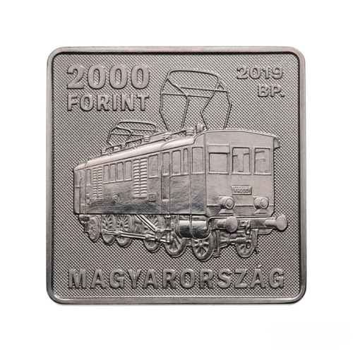 2000 форинтов. Трамвай Кальман Кандо Венгерский инженер. Венгрия. 2019 год.