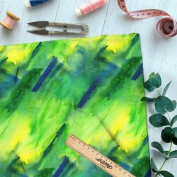 Ткань кулирная гладь кислотный туман