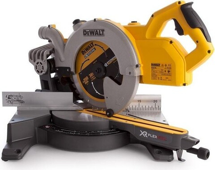 Пила торцовочная аккумуляторная DeWALT DCS 778 N FLEXVOLT, бесщеточная, без АКБ и З/У DCS778N-XJ