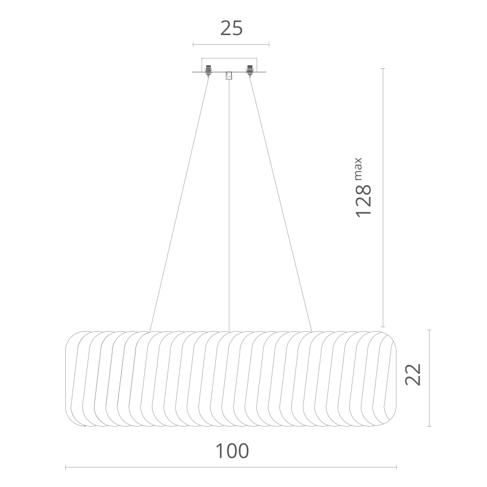 Люстра подвесная Divinare Megan 7568/18 SP-12