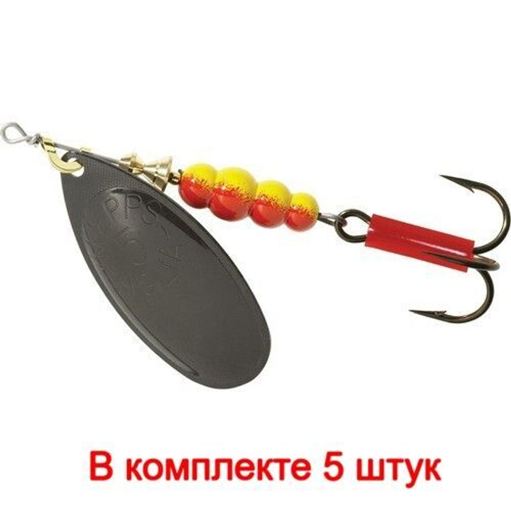 Блесна для рыбалки вращающаяся AGLIA 2, SILVER, 1 штука