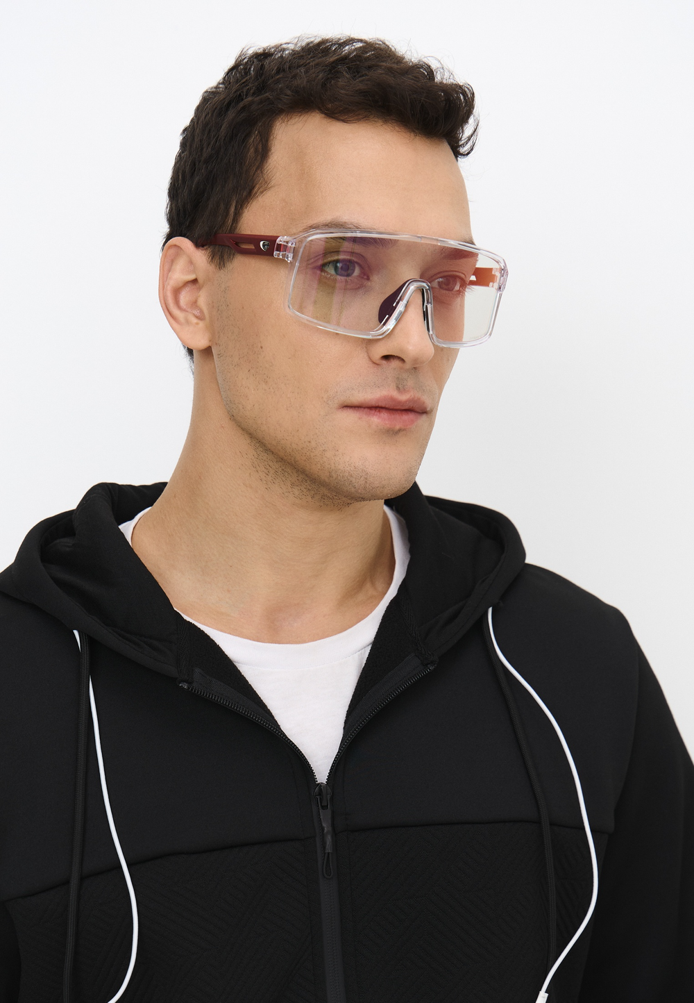 Спортивные очки GOG Ragnarok / Cristal Clear-Matt Metallic Red / Photochromic Red Lens