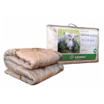 Одеяло 200*220см овечья шерсть обл. п/э Адамас
