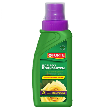 Удобрение BONA FORTE д/роз и хризантем 285мл сер№2 ЗДОРОВЬЕ