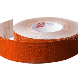 Красная светоотражающая лента 104R для бортов