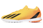 Adidas X Speedportal .3 Comfortable lace-up TF (glue broken nails) non-slip wear-resistant lightweight football shoes for men and women with the same gold