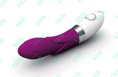 Фиолетовый вибратор украшенный лепестками Iris Deep Rose (LELO)