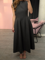 Сарафан Адель серый