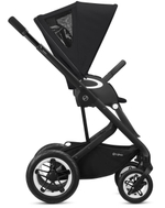 Коляска Cybex Talos S Lux BLK complete Aton S2 Hibiscus Red 3 в 1 Moon Black с дождевиками