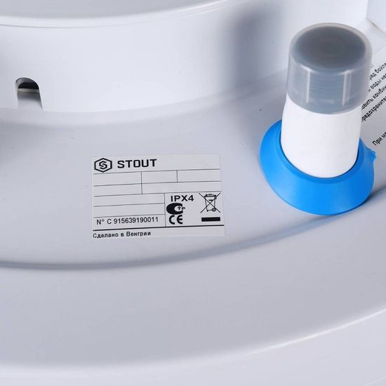 Бойлер комбинированного нагрева Stout 150 л настенный, ТЭН 2,4 кВт (SWH-1210-050150)