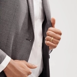 Кольцо из жёлтого золота, Tiffany💠Narrow ring T