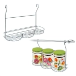 Полка для контейнеров навесная на рейлинг 35,5*26,5*11см AN52-130