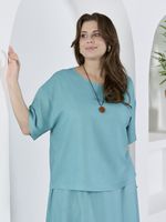 Блузка Камео-4 Виотекс БИРЮЗОВЫЙ