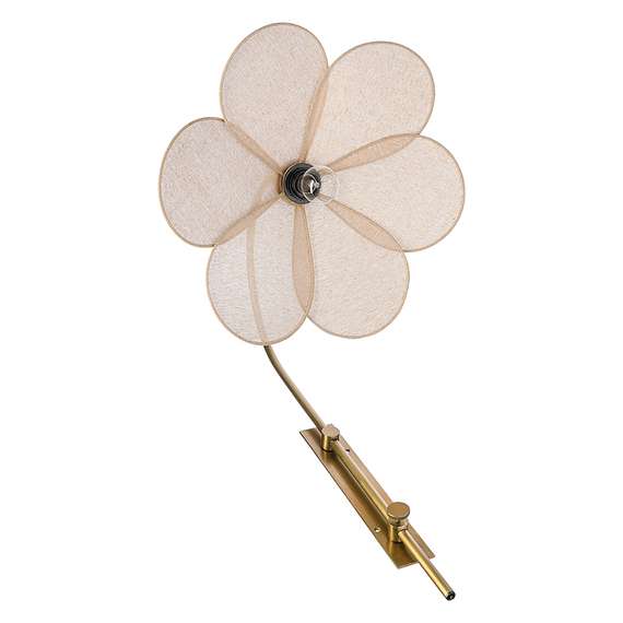 Светильник настенный kamille, 55х67 см, бежевый