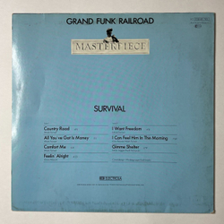 Винтажная виниловая пластинка LP Grand Funk Railroad Survival (Germany 1980)