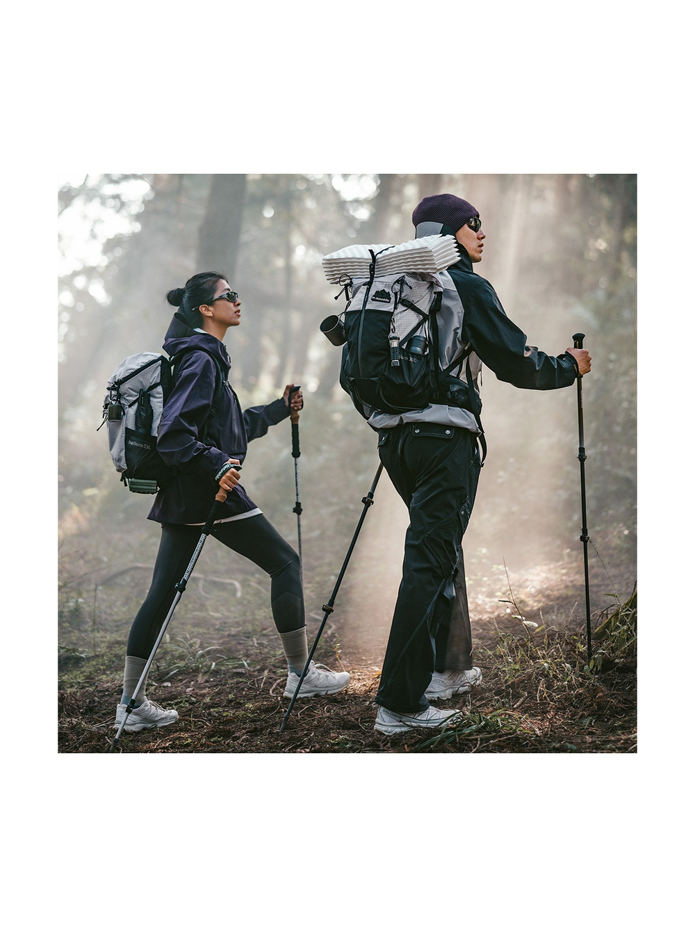 Рюкзак Naturehike CNK2300BB017 Helium 25 л белый с черным