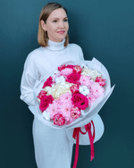 Яркий сборный букет(00476)