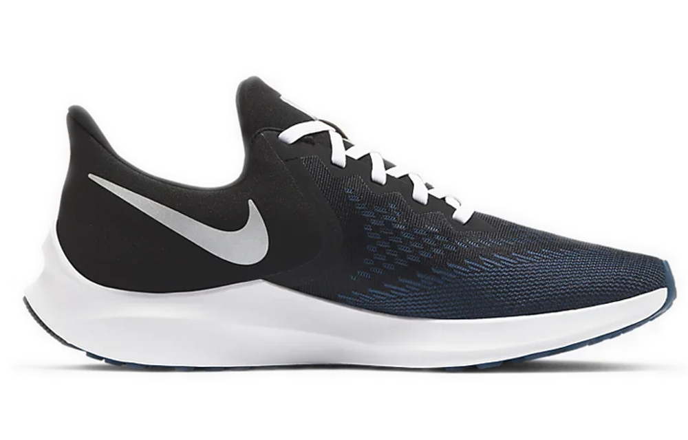 Nike Zoom Winflo 6 Black Metallic Silver