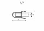 Концевая изолированная заглушка КИЗ-2, ø 3,0 мм (1,5-4,0 мм²) REXANT