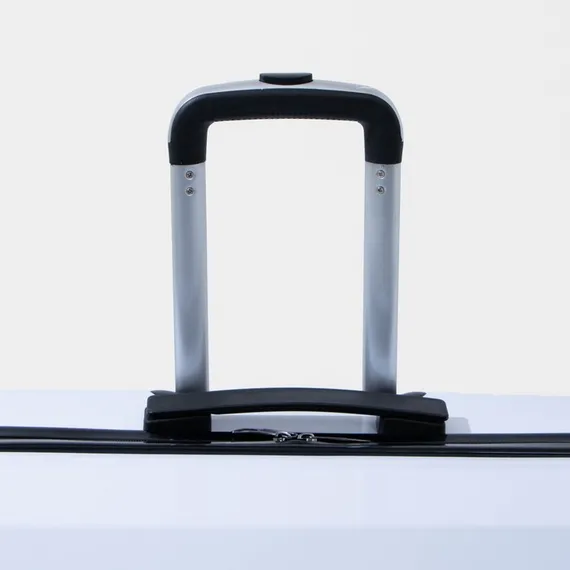 Чемодан большой 28", кодовый замок, цвет белый