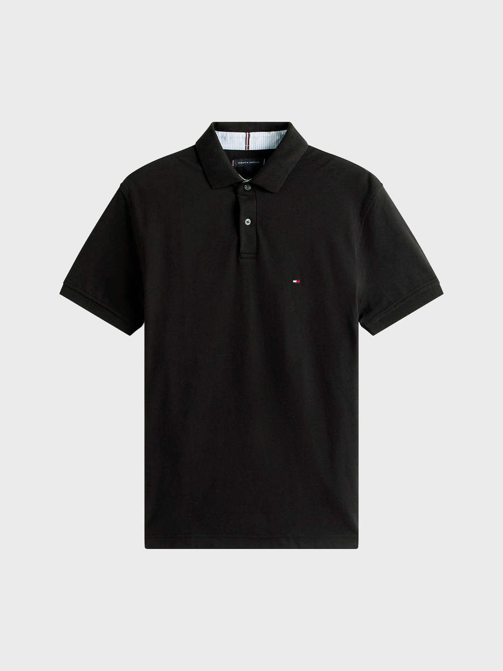 Поло Tommy Hilfiger Regular Fit Stretch Black