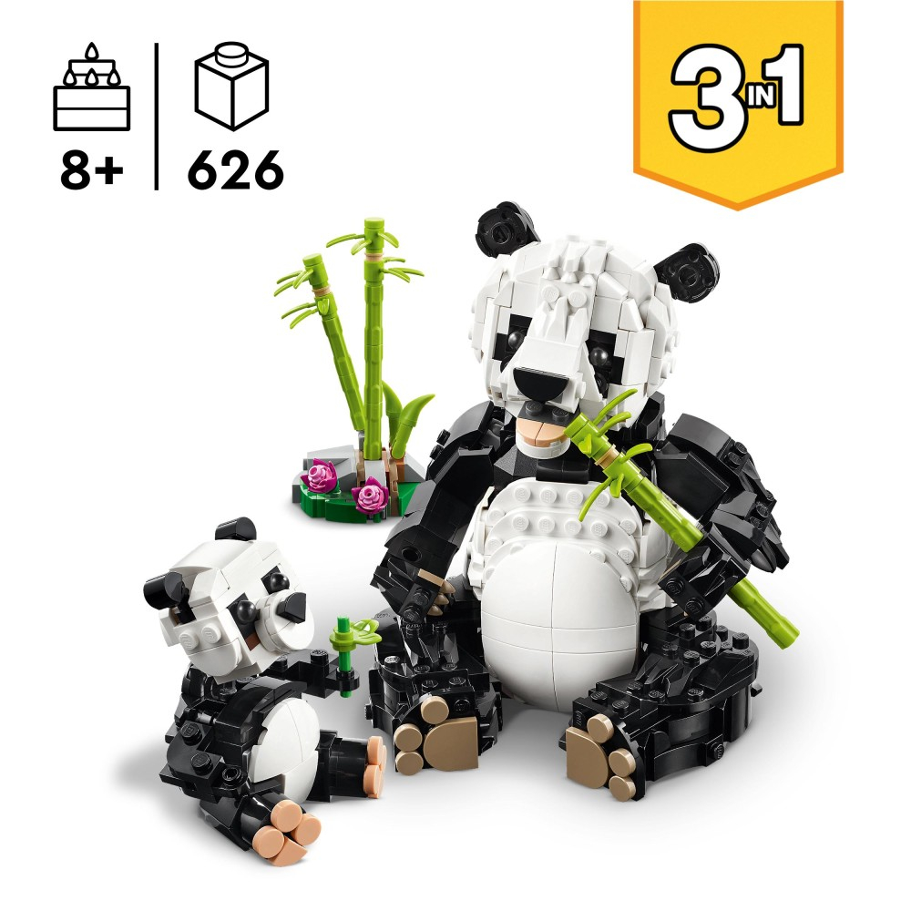 LEGO Creator - Дикие животные: семья панд 31165