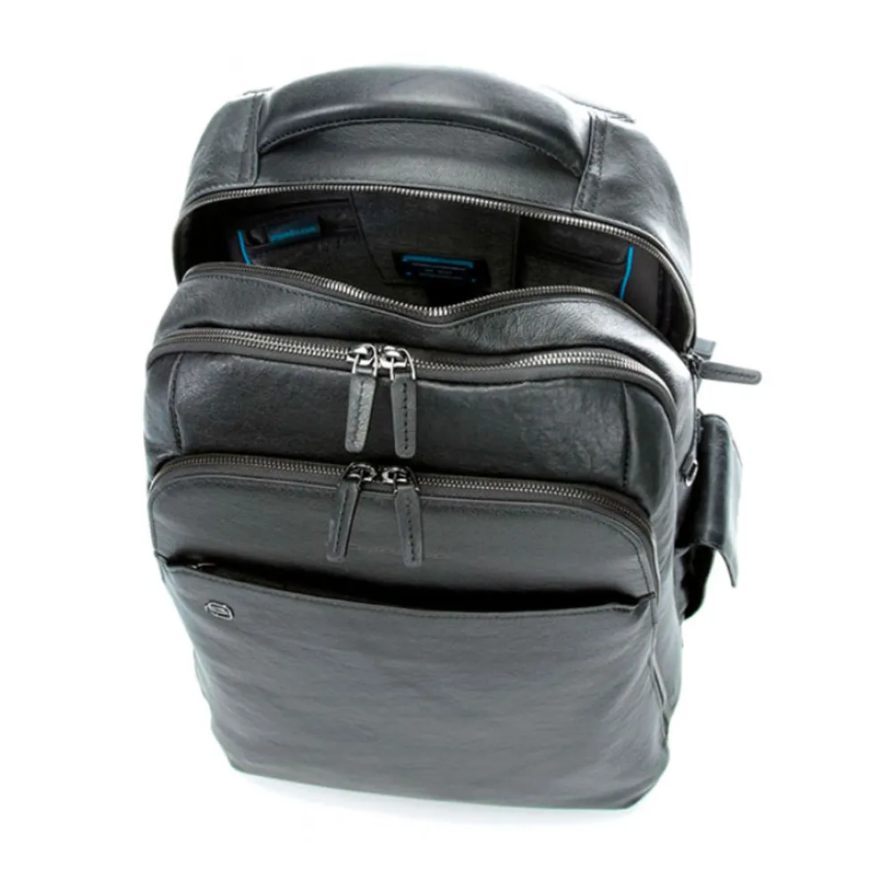 Рюкзак Piquadro Black Square черный из натуральной кожи (CA3444B3BM/N) 4