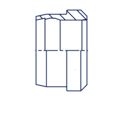 Врезное кольцо R DL6 12x1.5